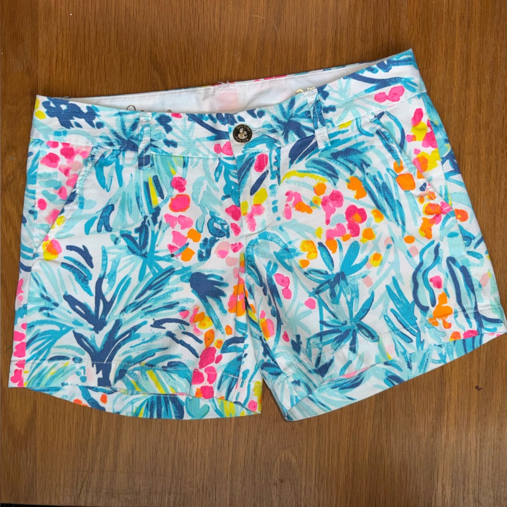 Lilly Pulitzer Women’s Callahan Shorts Tropical Print 5” Inseam | Size 2